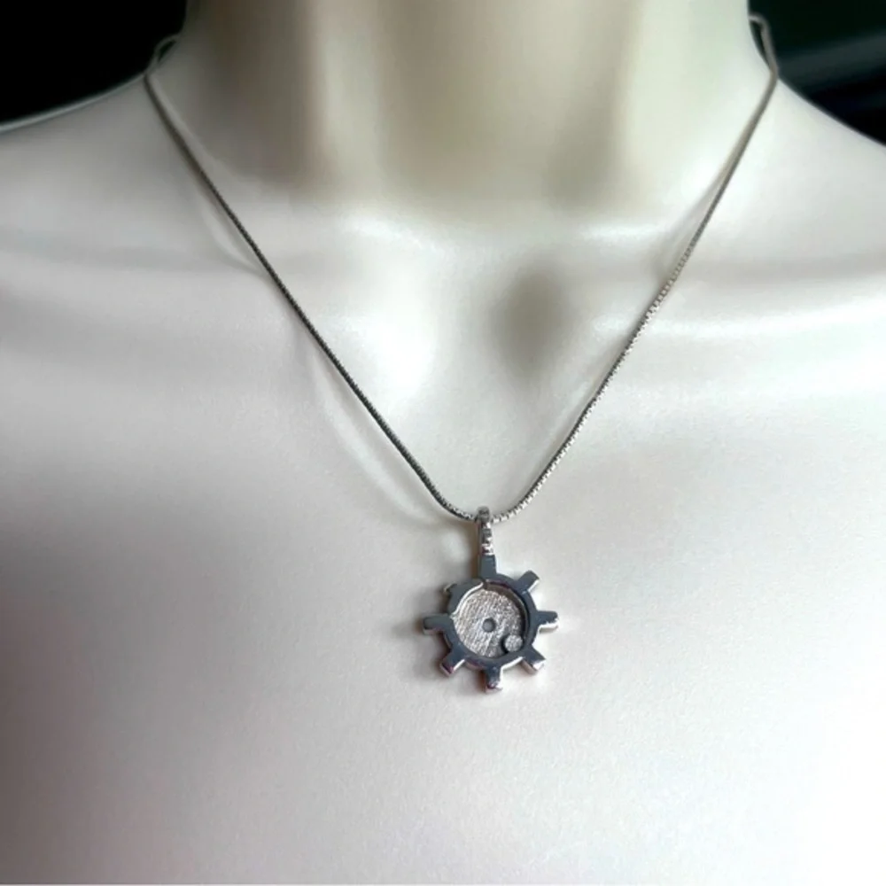 Joe Wall AR Bolt Silver Necklace Women’s